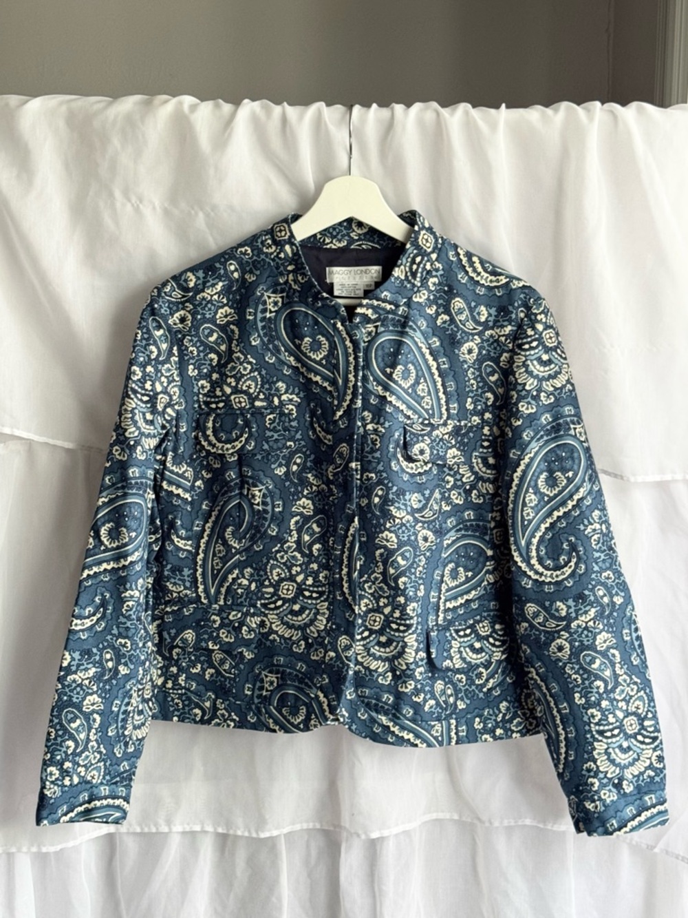 Maggy London Petites Paisley Jacket